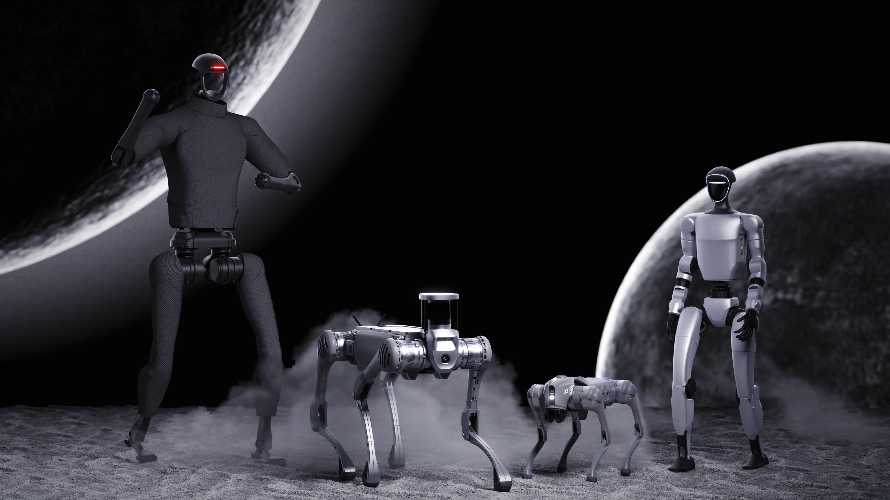 Quadruped Robot & Humanoid Robot